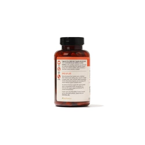 NatureWise Curcumin Turmeric 2250mg - 95% Curcuminoids & BioPerine Black Pepper Extract for Advanced Absorption - Vegan, Non-GMO, 90 Count
