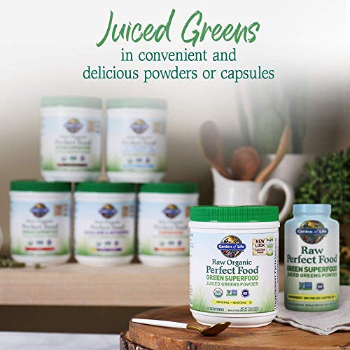Garden of Life Raw Organic Perfect Food Green Superfood Juiced Greens Powder