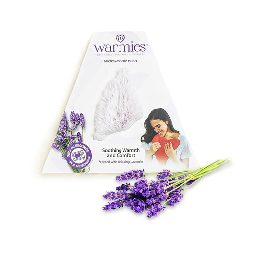 Warmies Lavender Marshmallow Heart