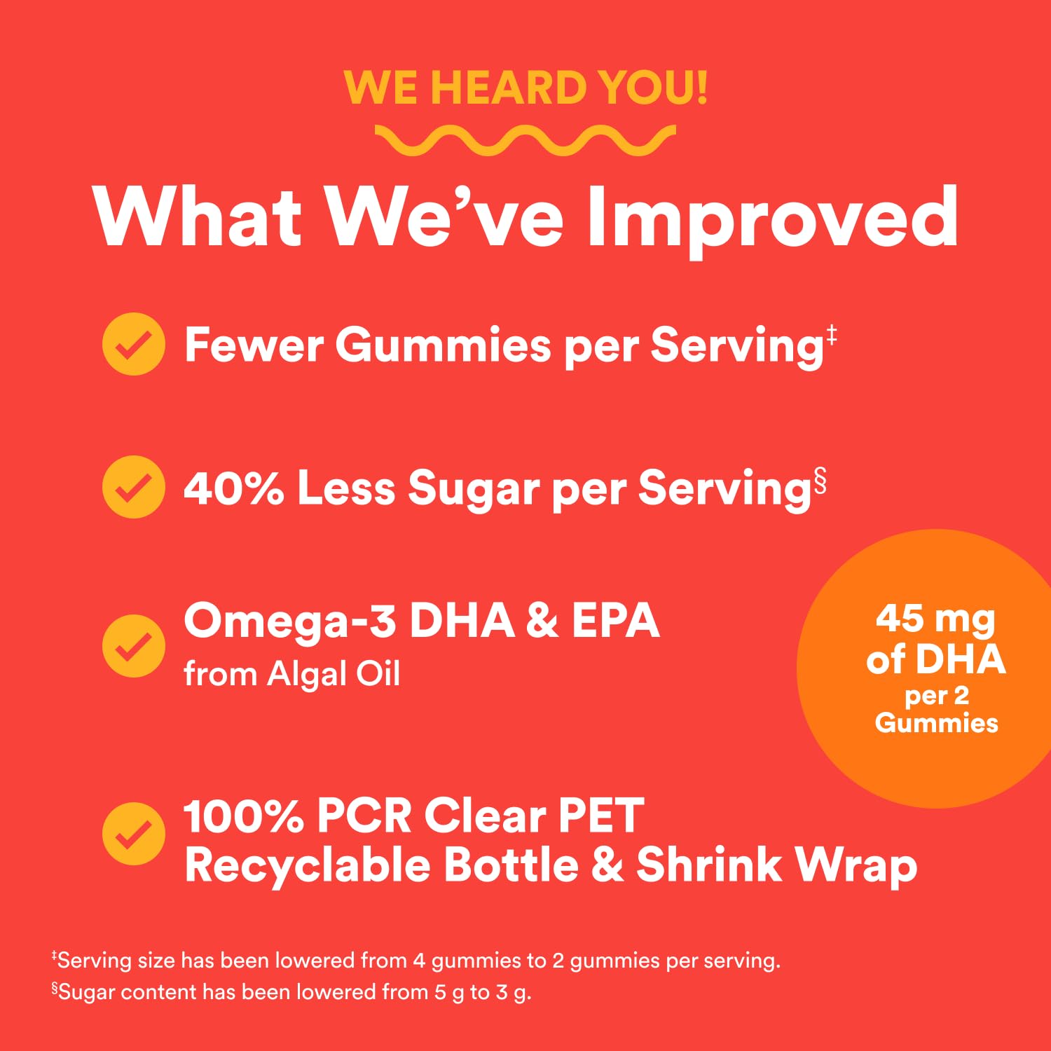 SmartyPants Kids Multivitamin Gummies - Improved Formula:  60 Count (30 Day Supply)