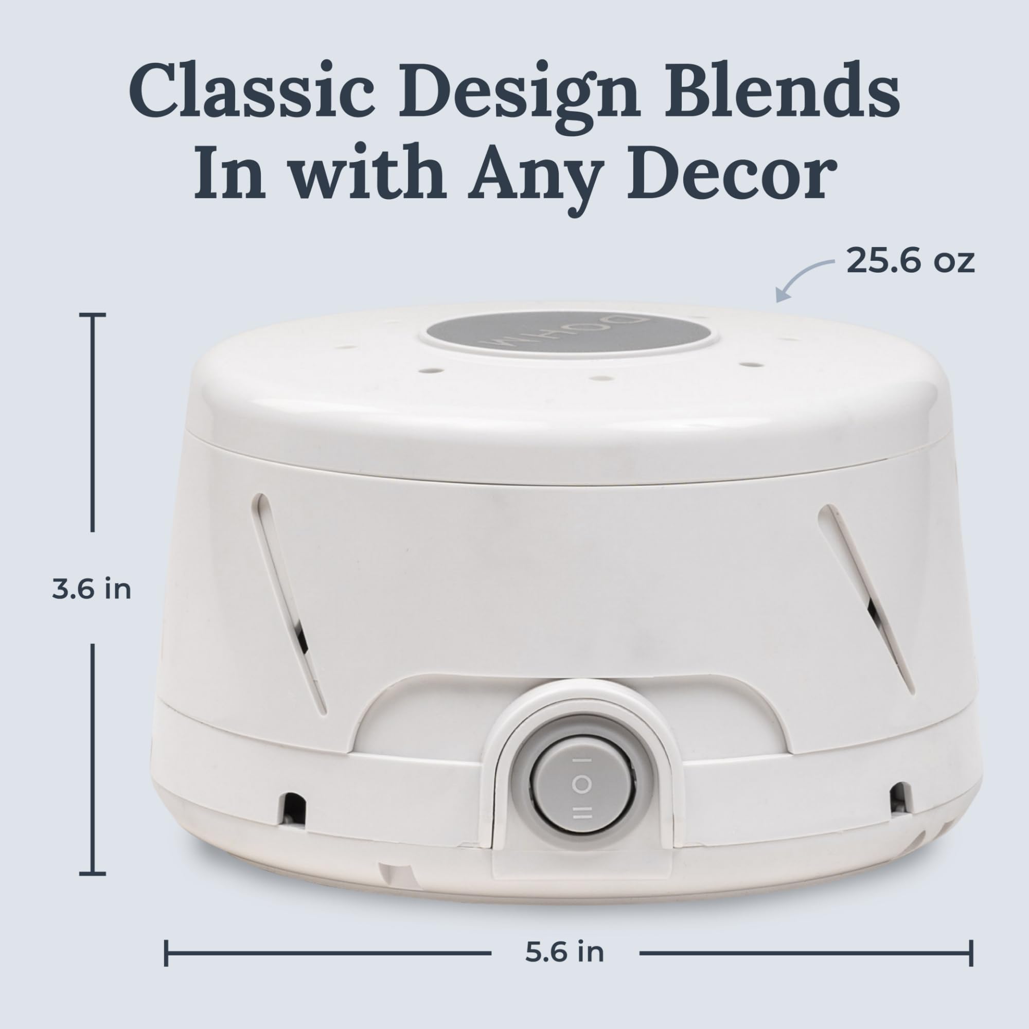 Yogasleep Dohm Classic (White) The Original White Noise Sound Machine