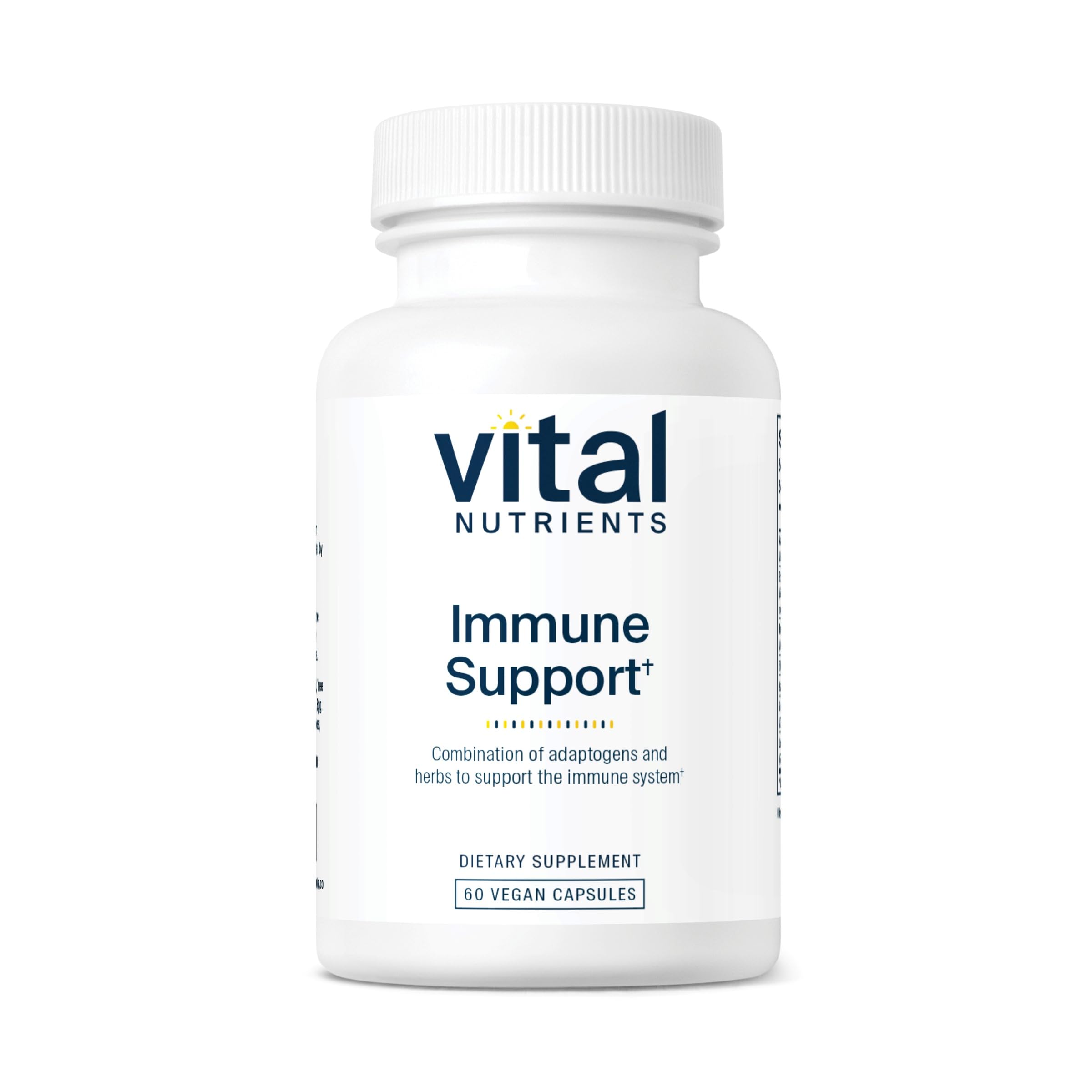 Vital Nutrients Immune Support | Herbal Immune System Support Supplement | Vegan Antioxidant and Immunity Supplement, 60 Capsules