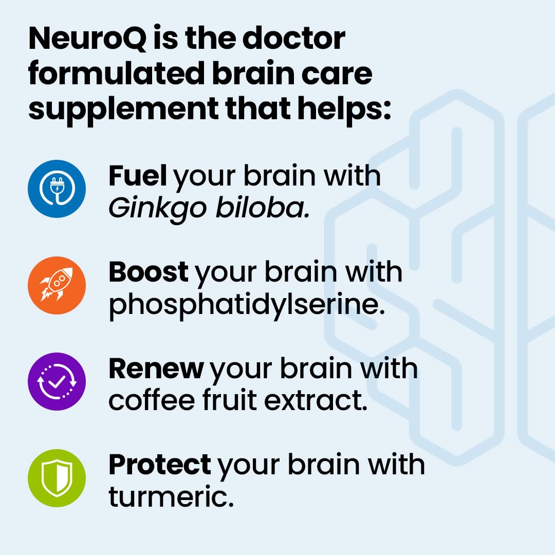 NeuroQ Memory & Focus- 60 Capsules