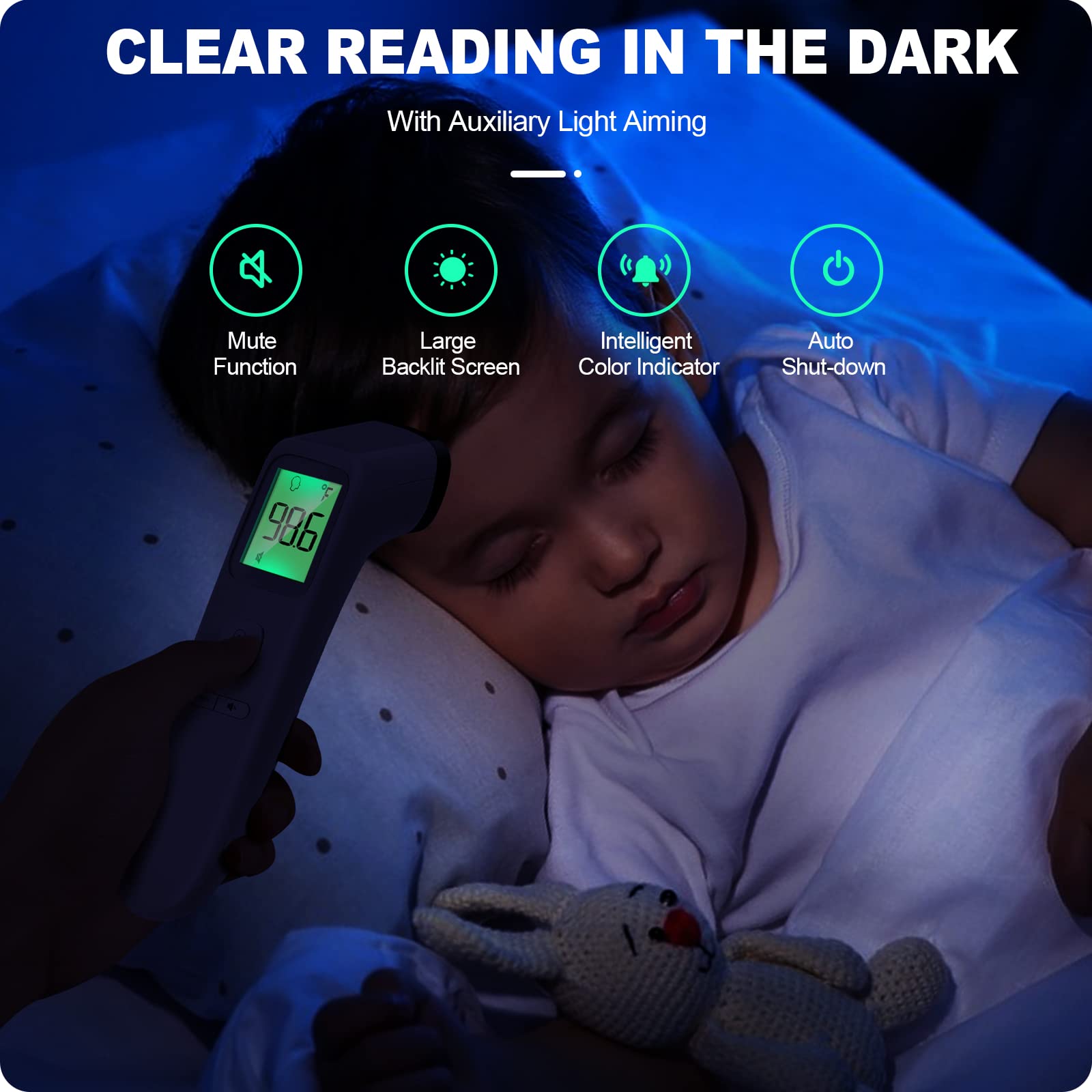 No-Touch Thermometer for Adults and Kids