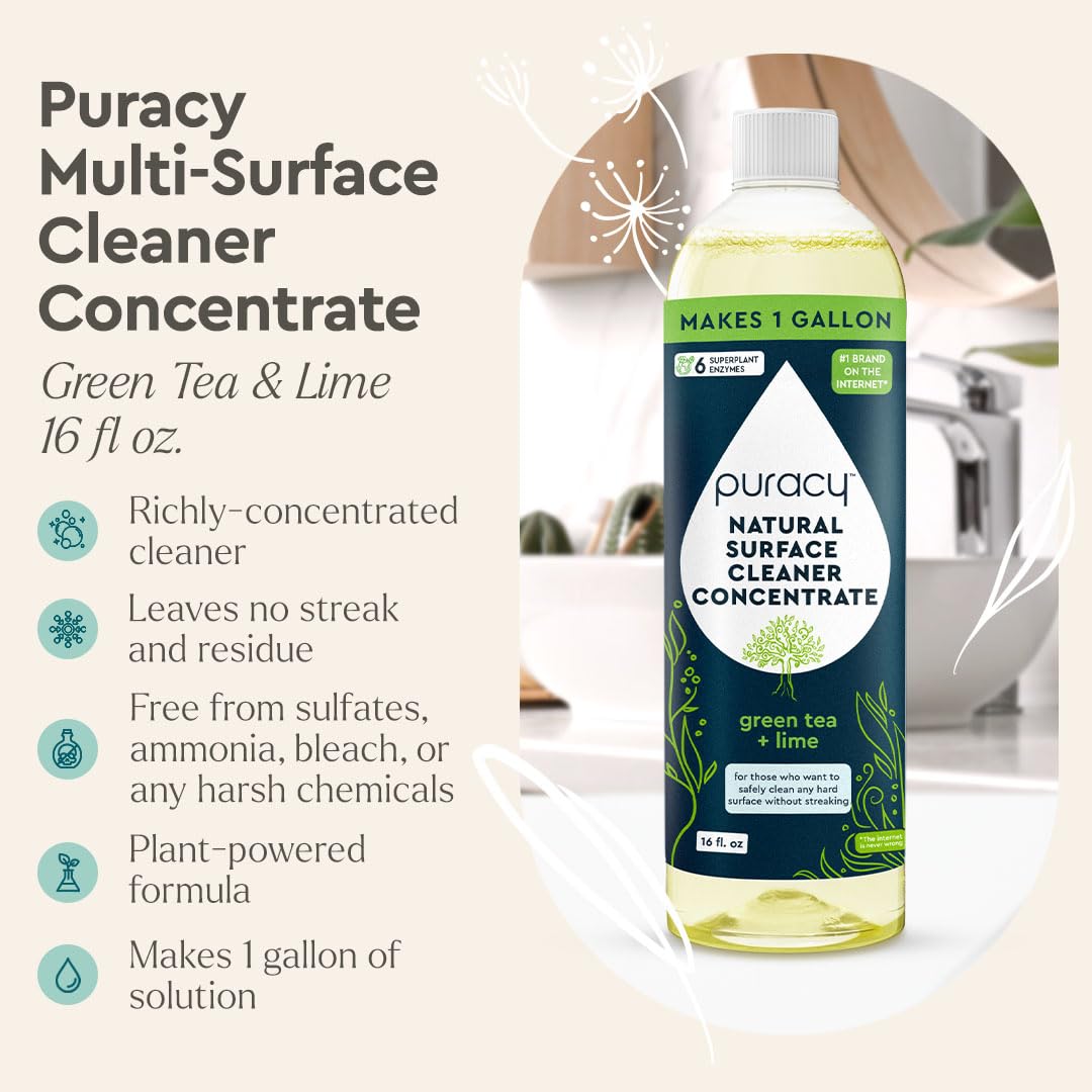 Puracy 99.9% Natural All Purpose Cleaner Concentrate