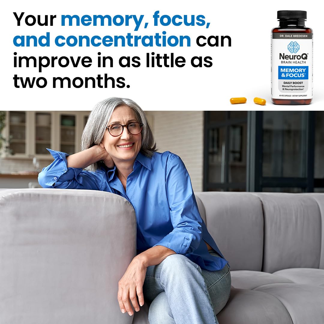 NeuroQ Memory & Focus- 60 Capsules