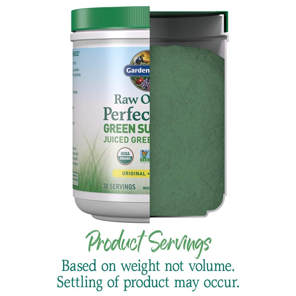 Garden of Life Raw Organic Perfect Food Green Superfood Juiced Greens Powder