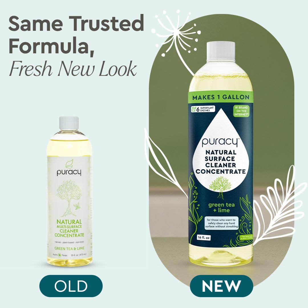 Puracy 99.9% Natural All Purpose Cleaner Concentrate