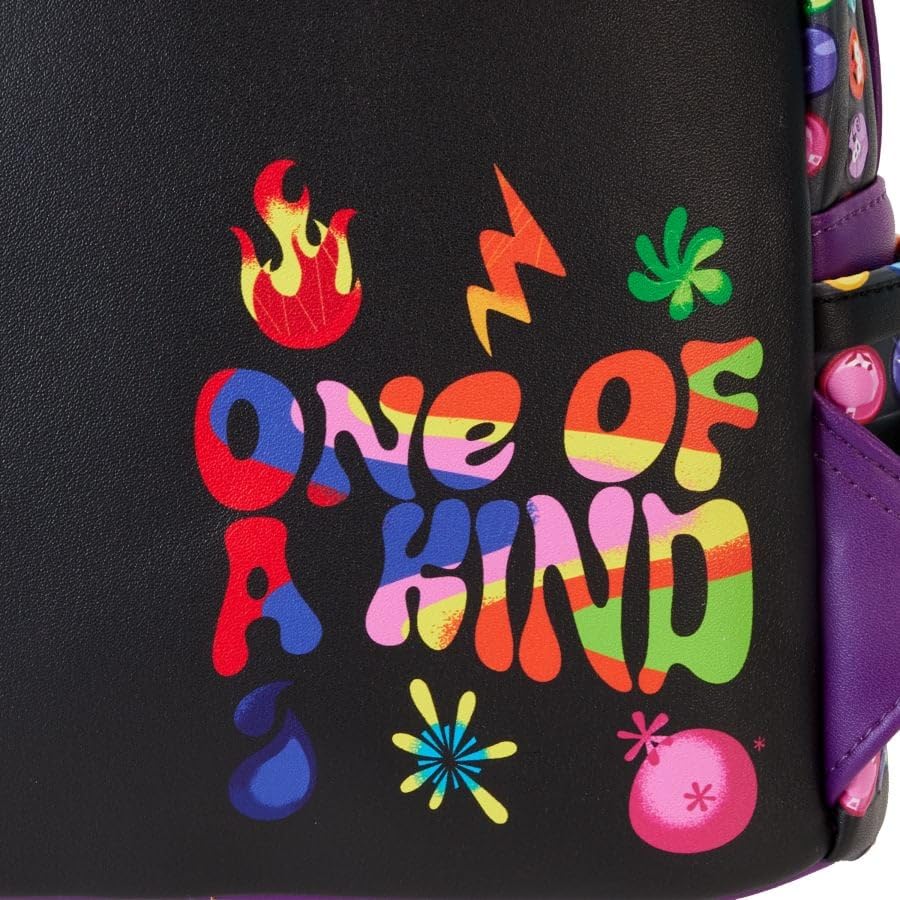 Loungefly Pixar Inside Out 2 Core Memories Spinning Wheel Mini Backpack