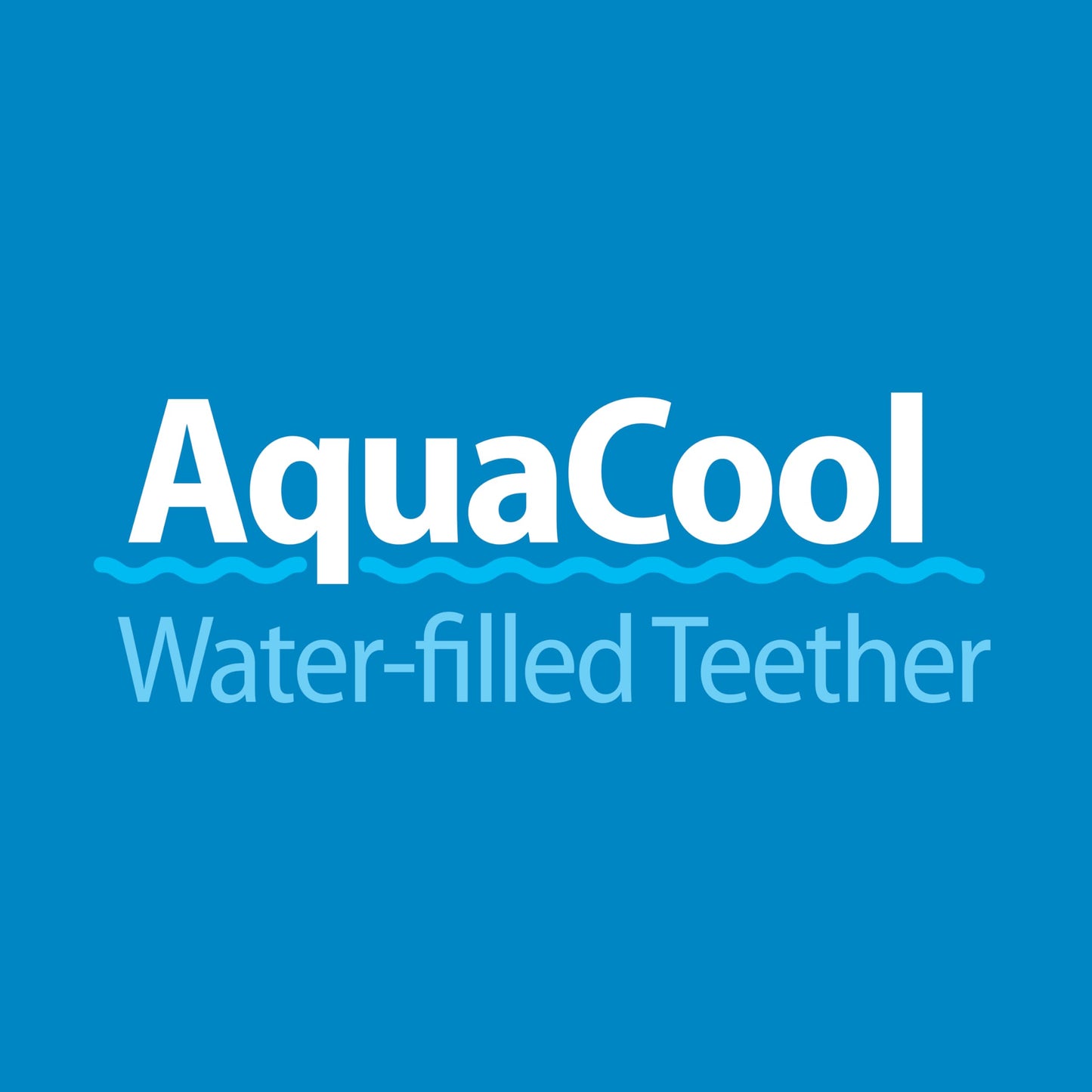 Dr. Brown's AquaCool Water-Filled Baby Teether, Cools & Massages Sore Gums, BPA Free, 2 Pack, 3m+