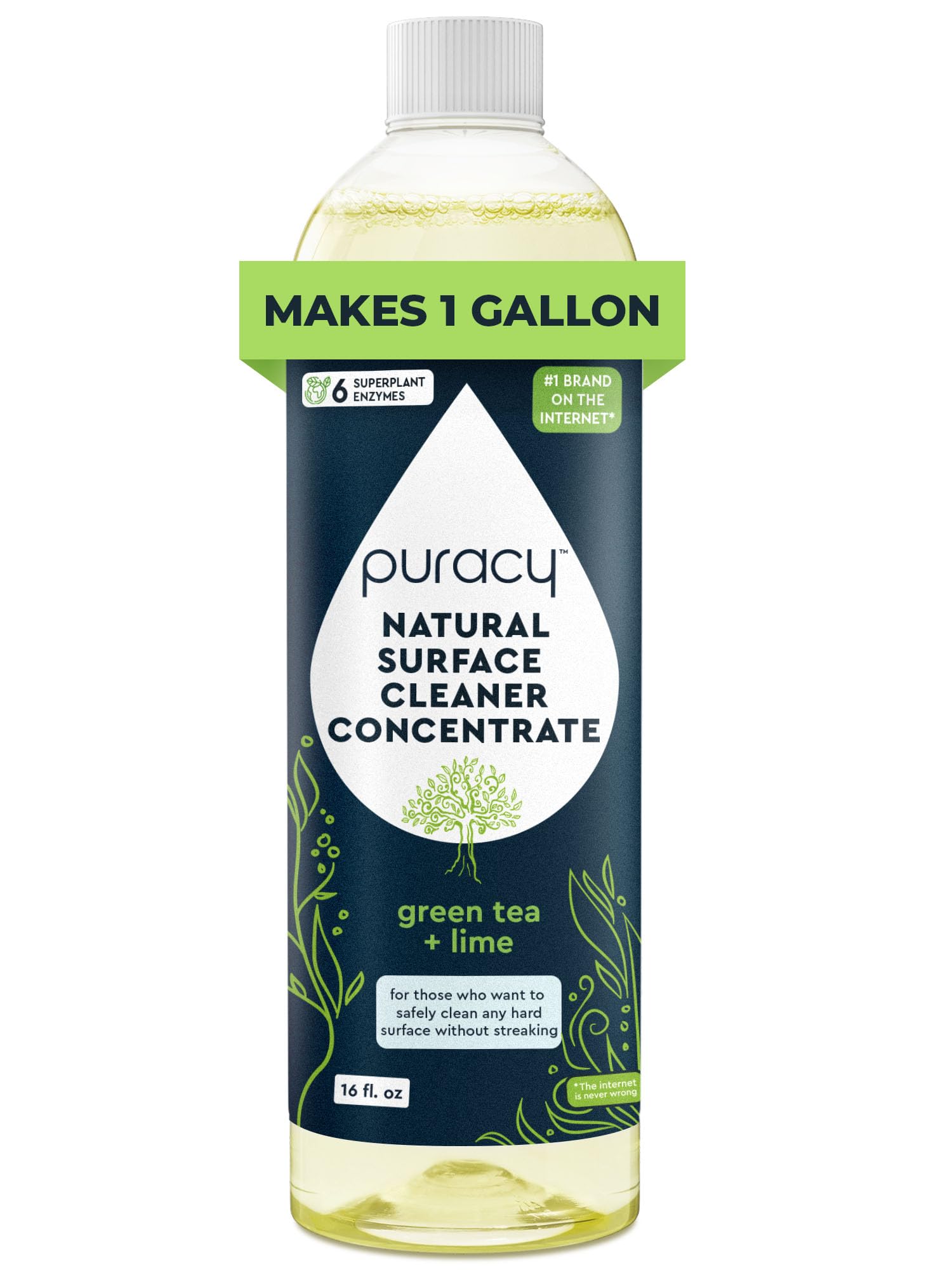 Puracy 99.9% Natural All Purpose Cleaner Concentrate