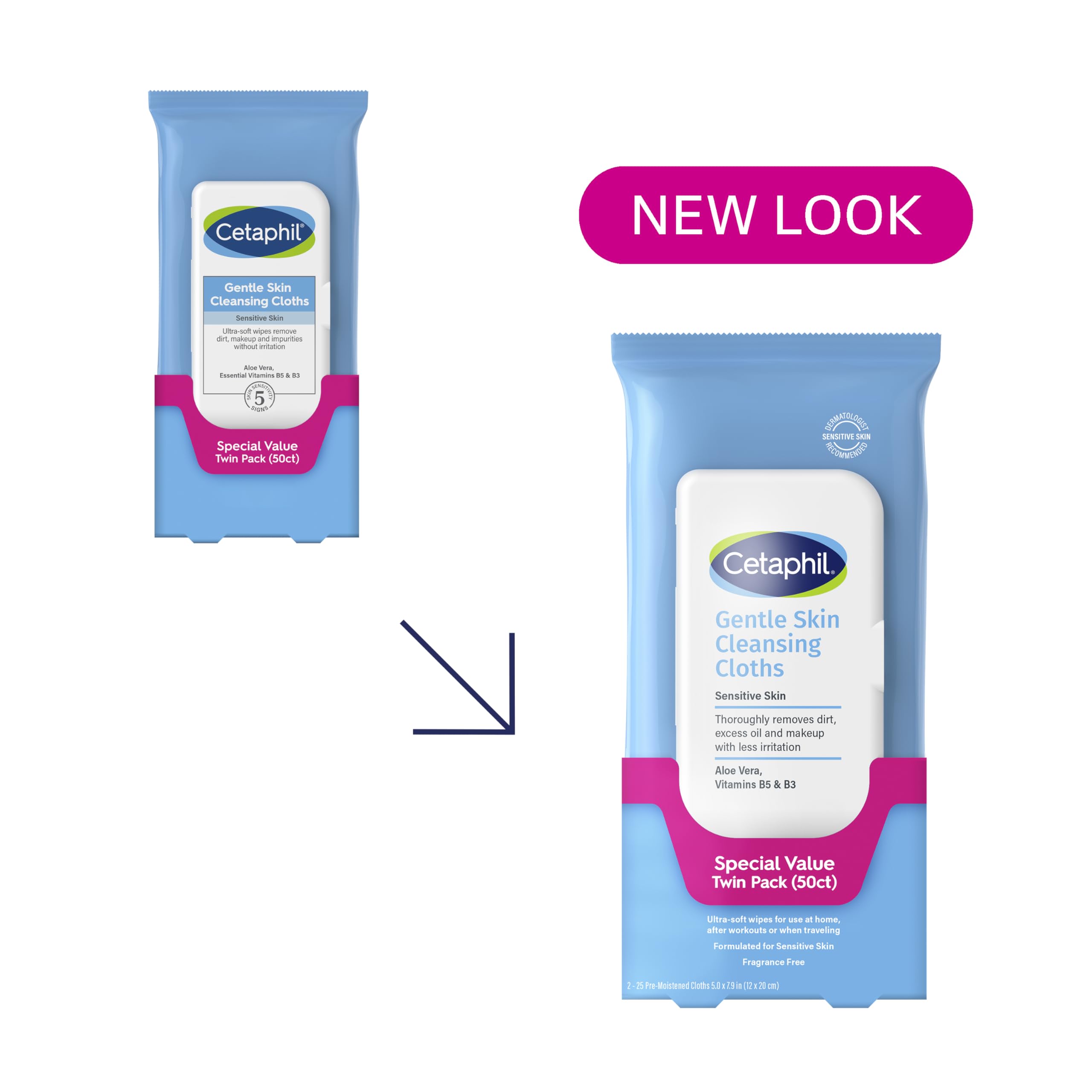 Cetaphil Face and Body Wipes