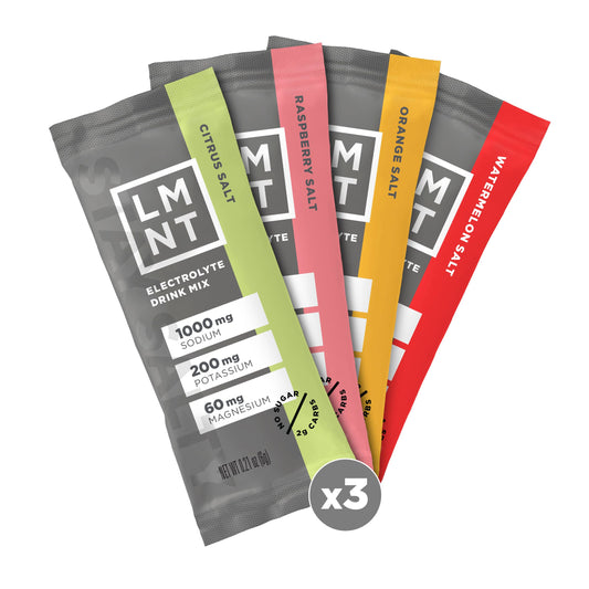 LMNT Zero Sugar Electrolytes - Variety Pack 12-Count