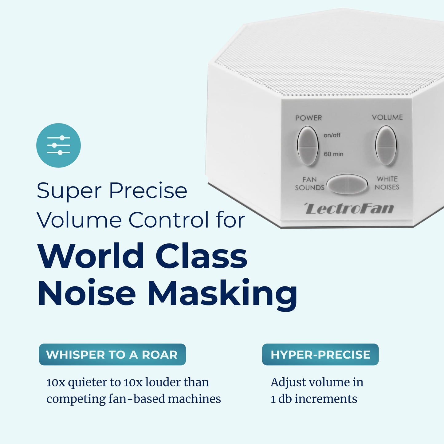 Adaptive Sound Technologies LectroFan Classic White Noise Machine