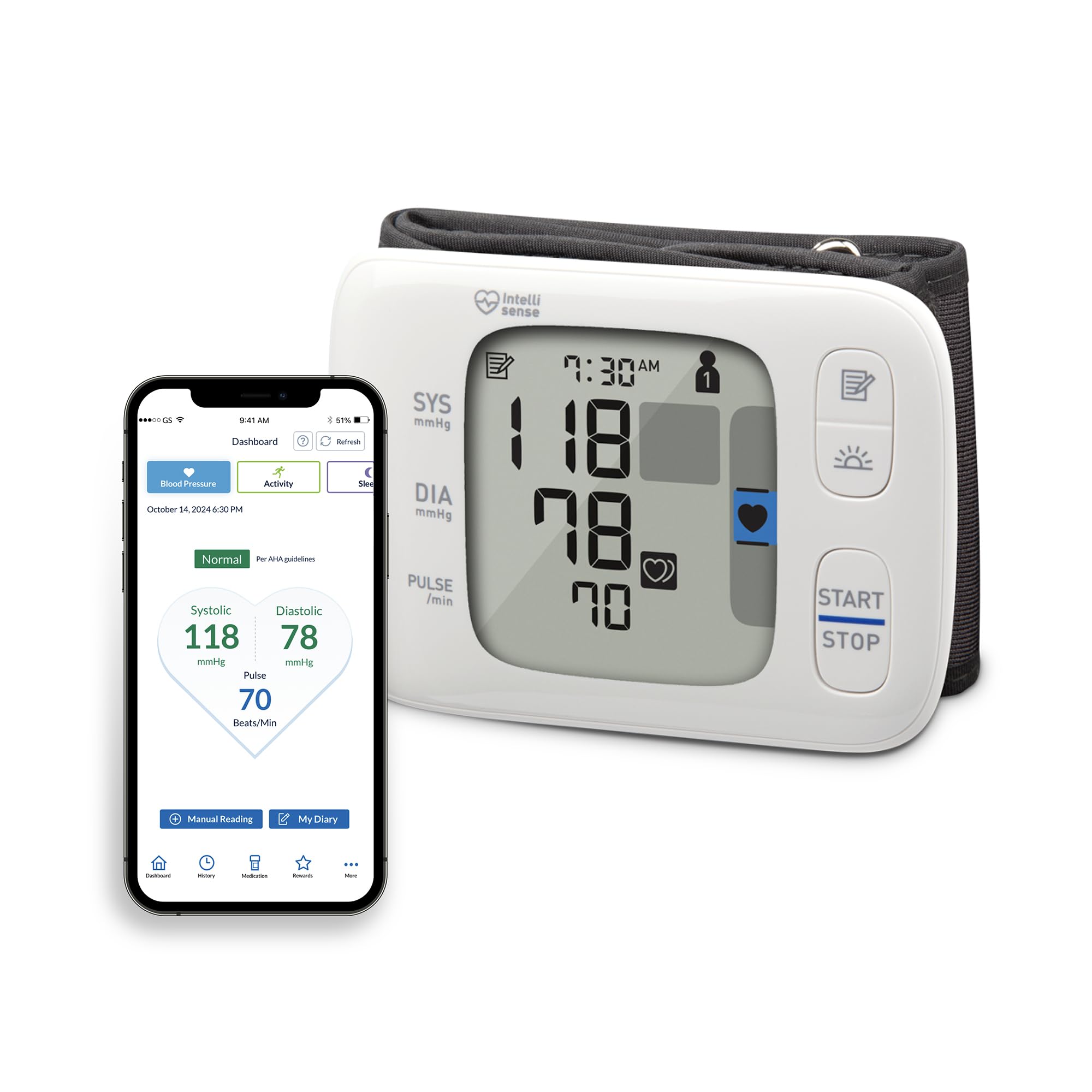 OMRON Gold Blood Pressure Monitor - Clinically Validated Wrist Blood Pressure Monitor