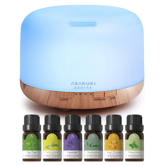 Oil Diffuser with Essential Oils Set