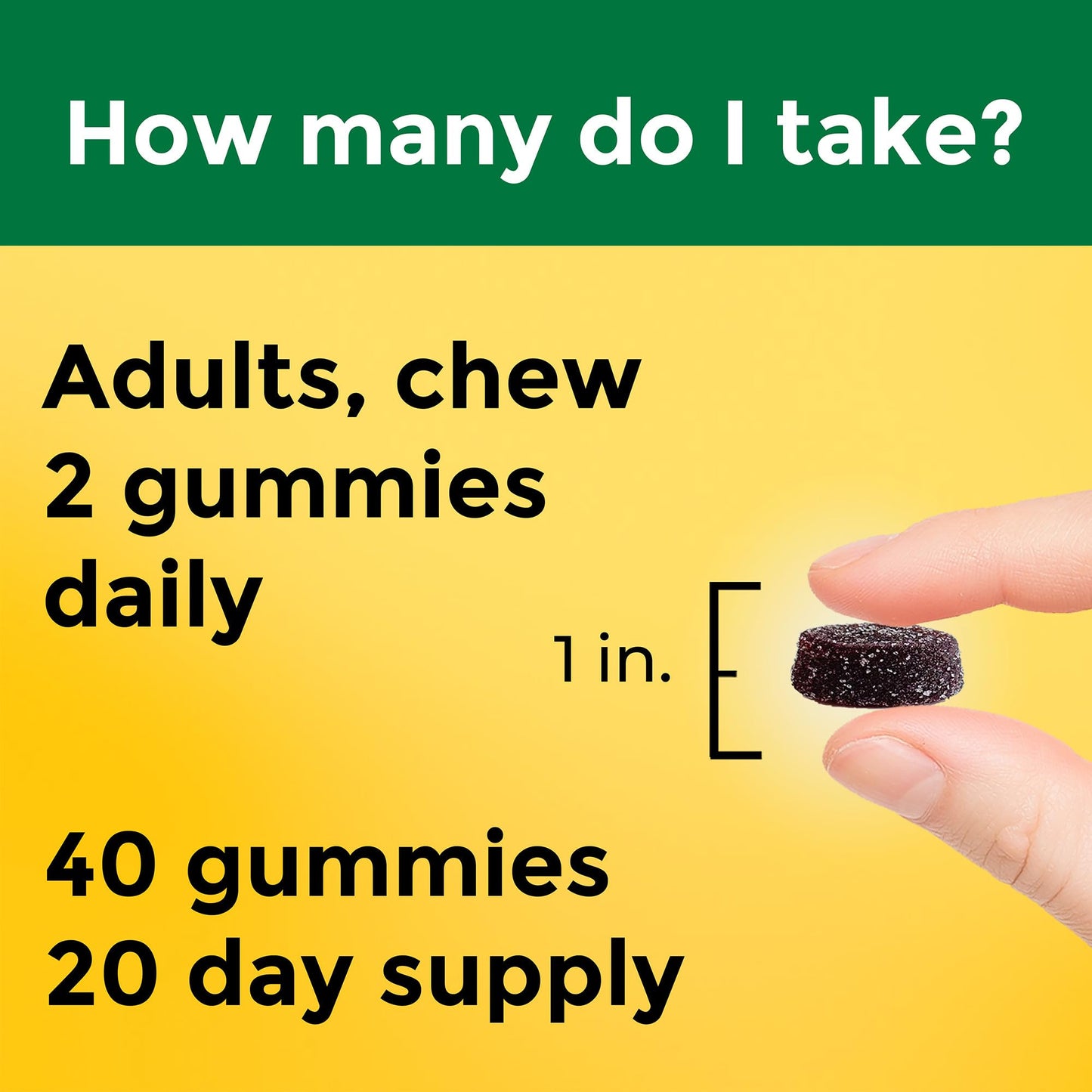 Nature Made High Absorption Magnesium Glycinate Gummies 100 mg