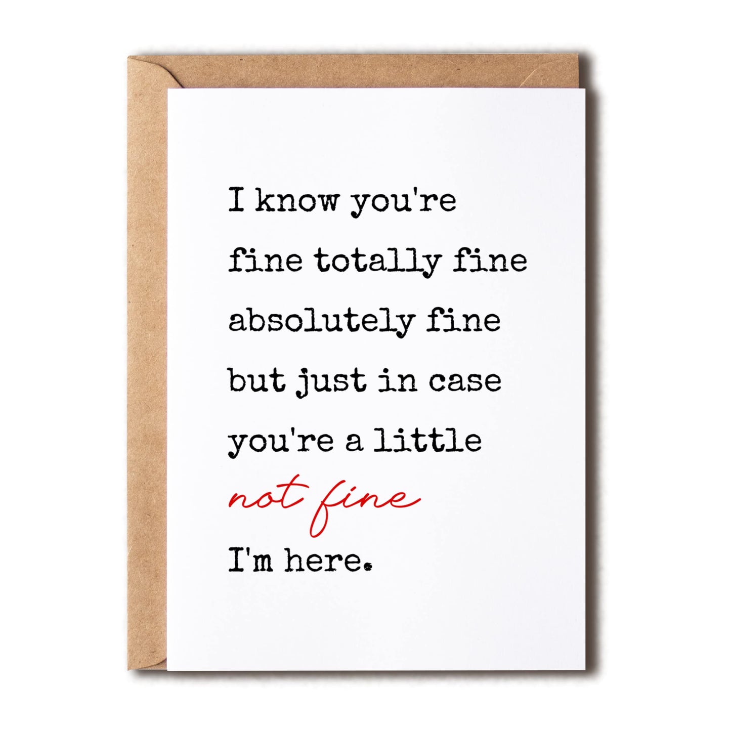 Encouragement Card