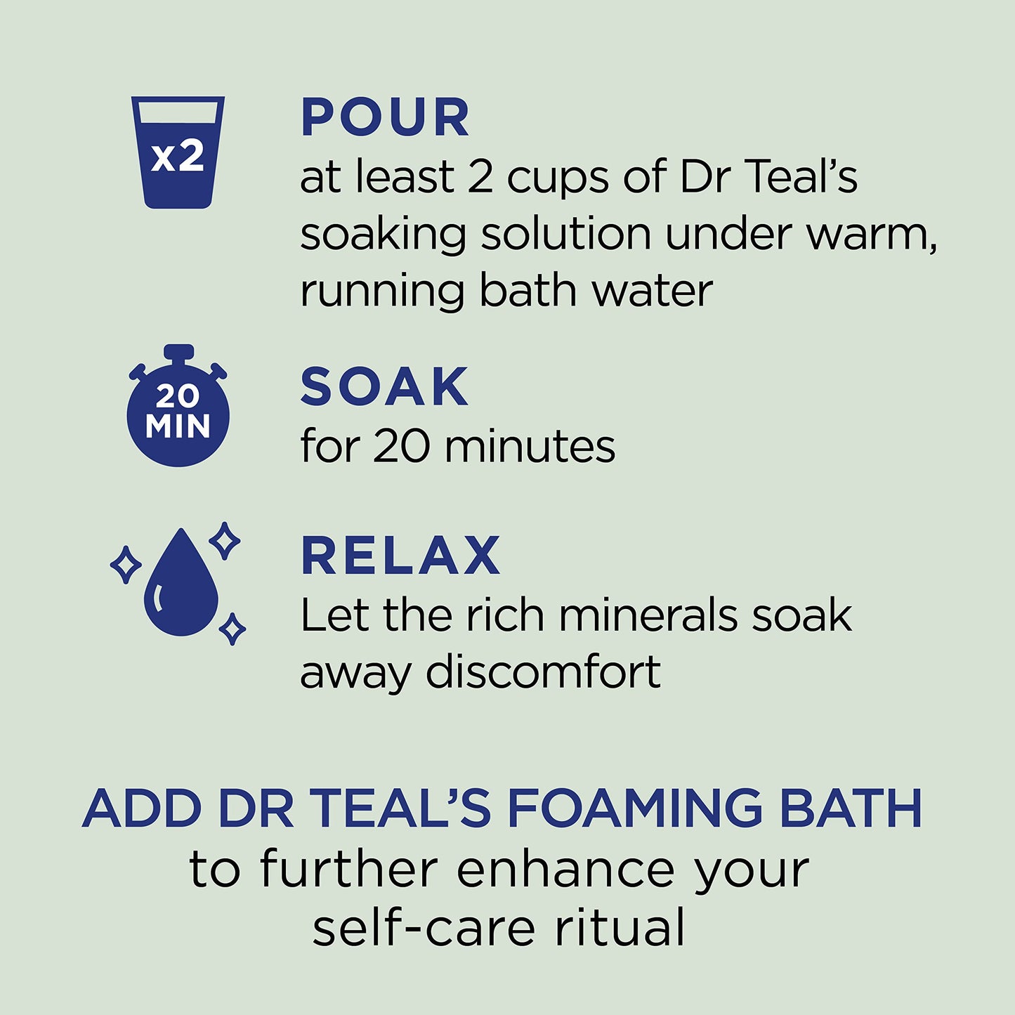 Dr Teal's Epsom Salt Magnesium Soak, Relax & Relief with Eucalyptus and Spearmint, 3 lbs (Pack of 4)