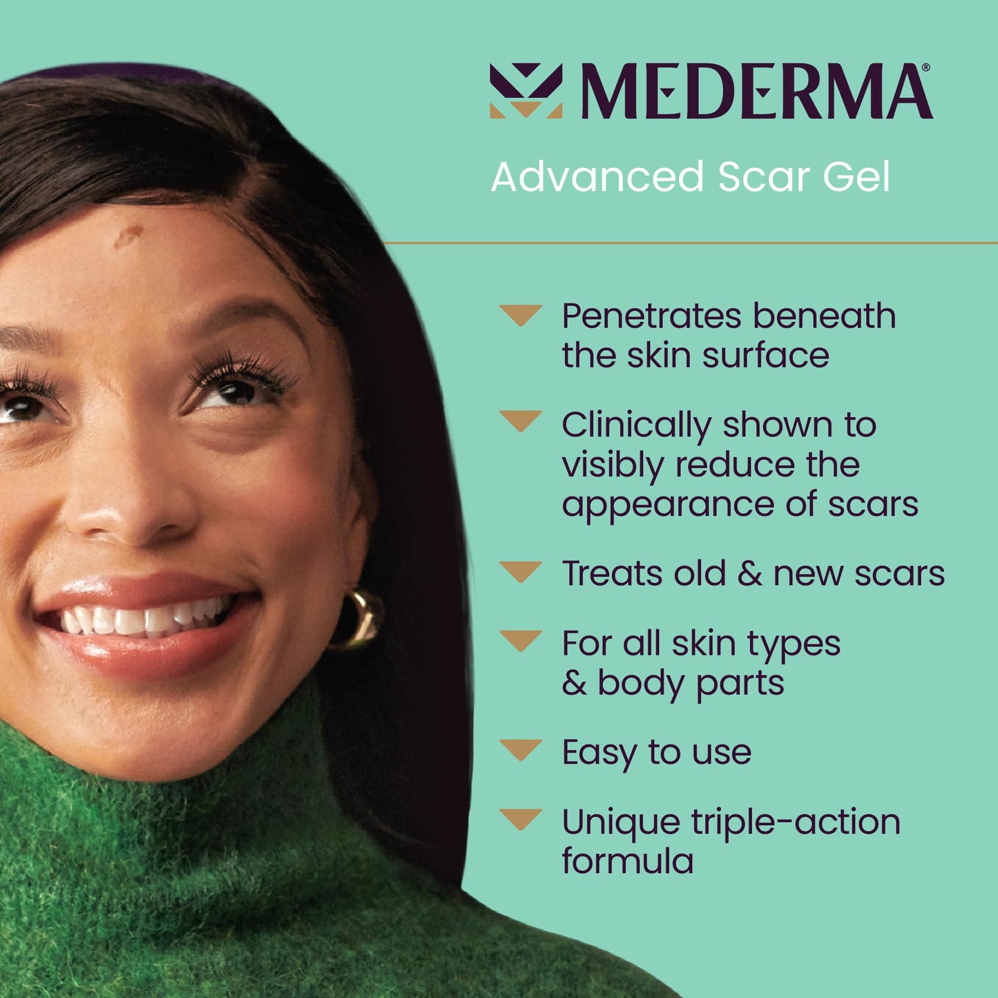 Mederma Advanced Scar Gel, Treats Old and New Scars, 0.70oz (20g)