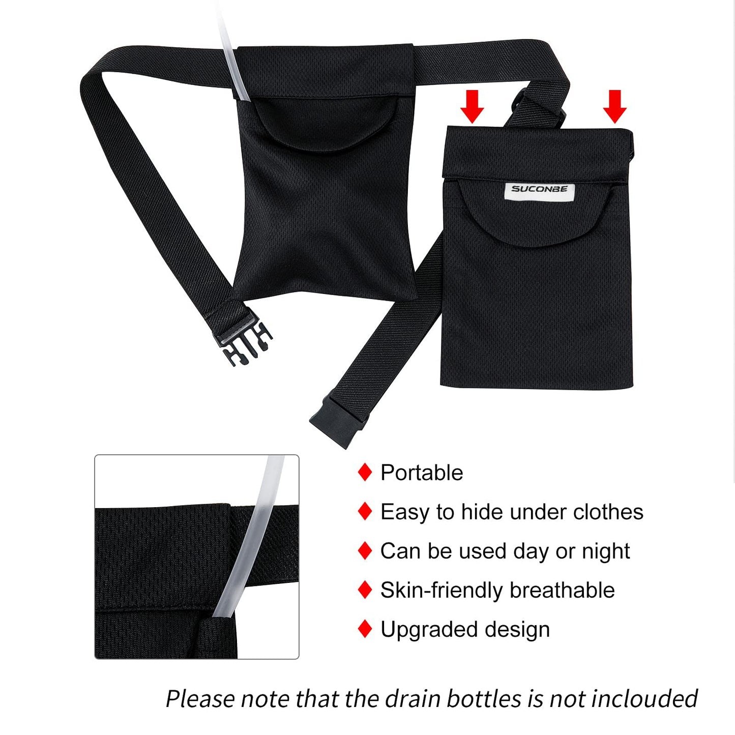 Mastectomy Drain Holder Drainage Pouch
