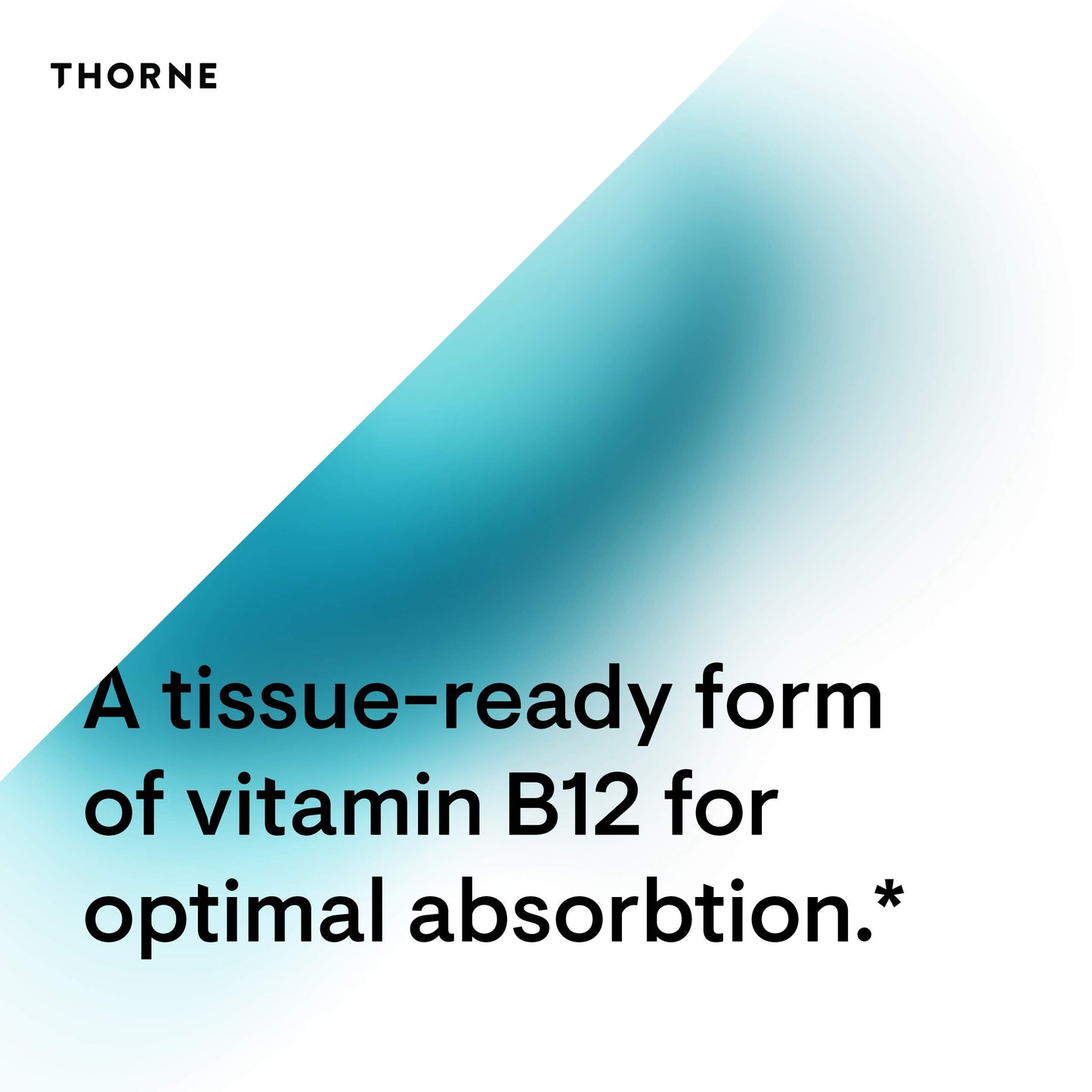 THORNE - Vitamin B12 - as Methylcobalamin- 60 Capsules