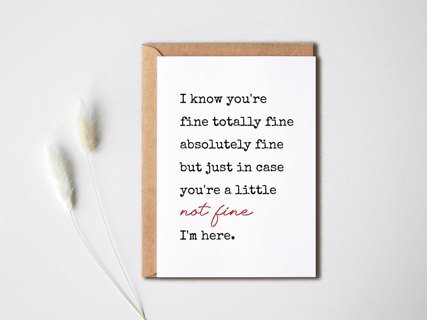 Encouragement Card