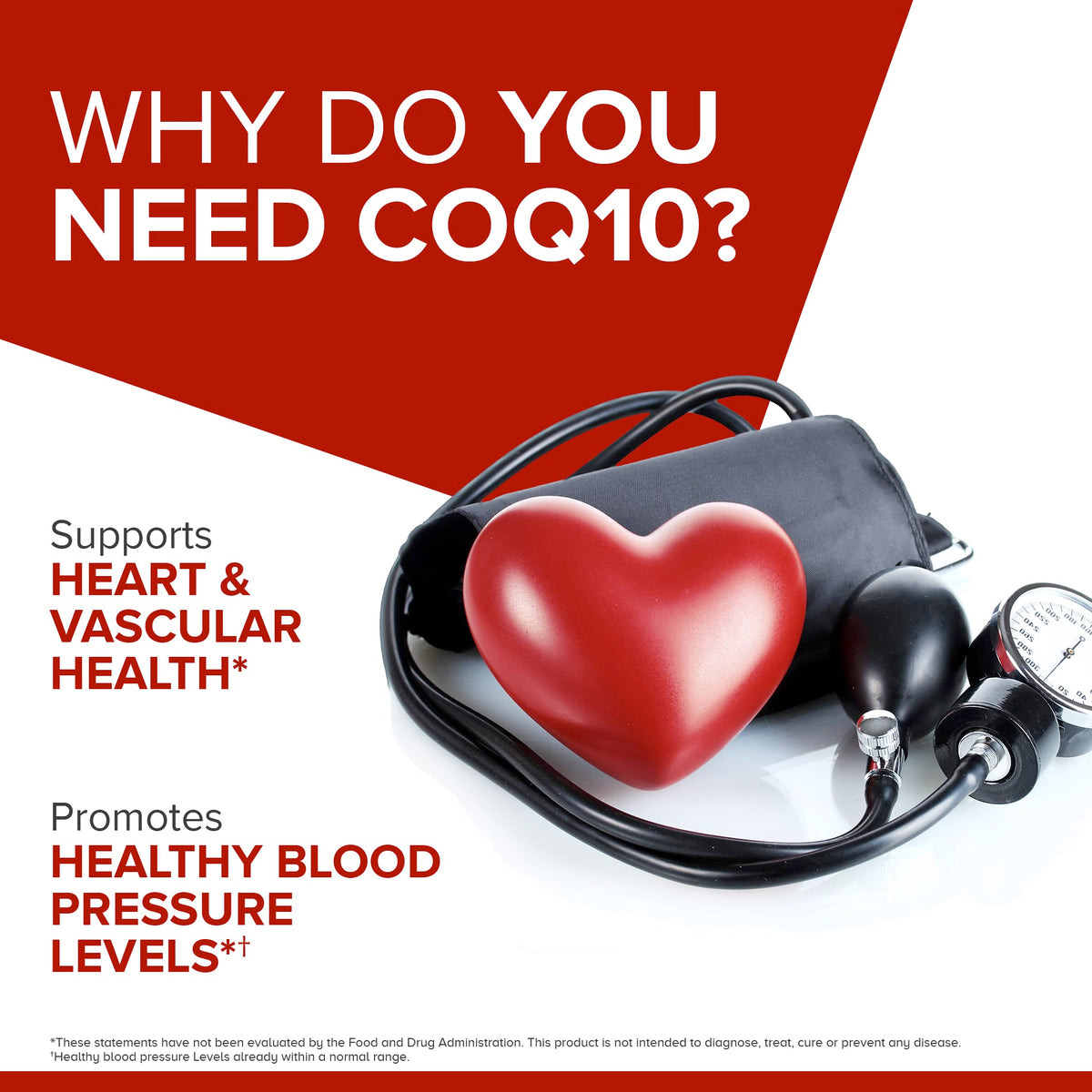 Qunol CoQ10 100mg Softgels, Ultra CoQ10 100mg, 3x Better Absorption, 120 Count