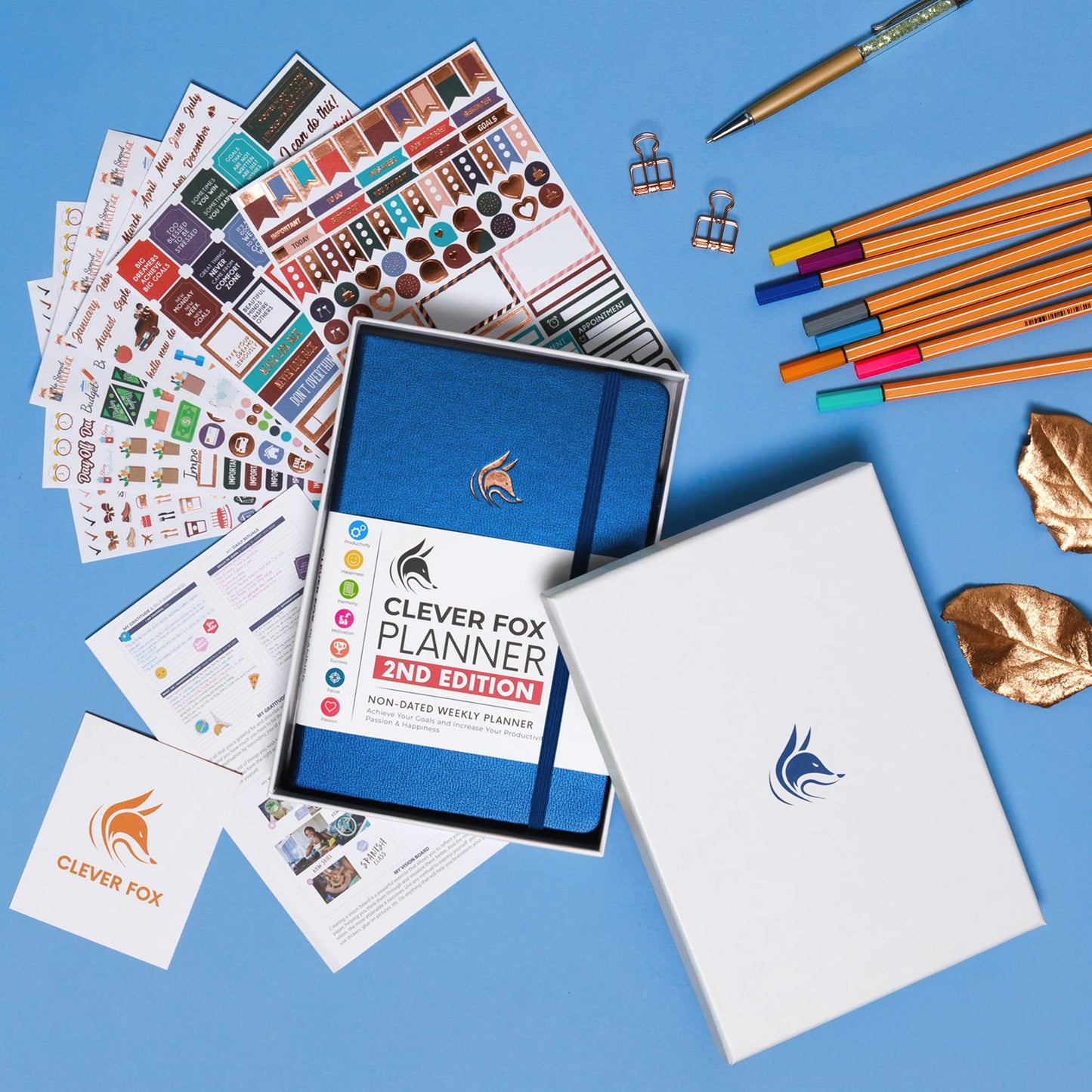 Clever Fox Planner 2nd Edition
