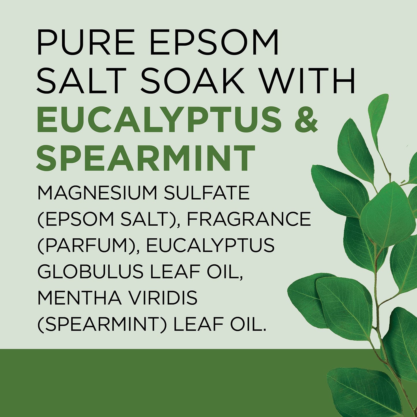 Dr Teal's Epsom Salt Magnesium Soak, Relax & Relief with Eucalyptus and Spearmint, 3 lbs (Pack of 4)