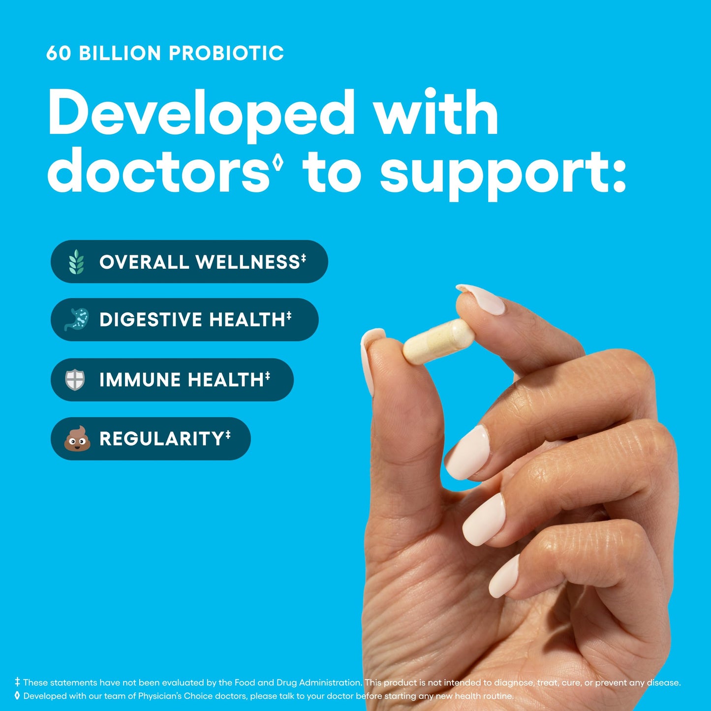 Physician's Choice Probiotics 60 Billion CFU- 30ct