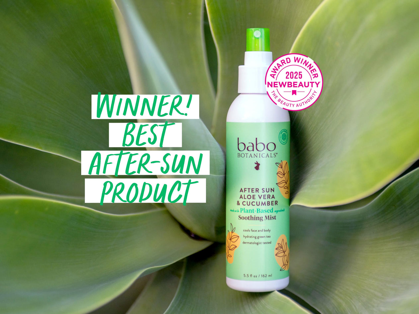 Babo Botanicals After Sun Soothing Mist - Aloe Vera & Cucumber