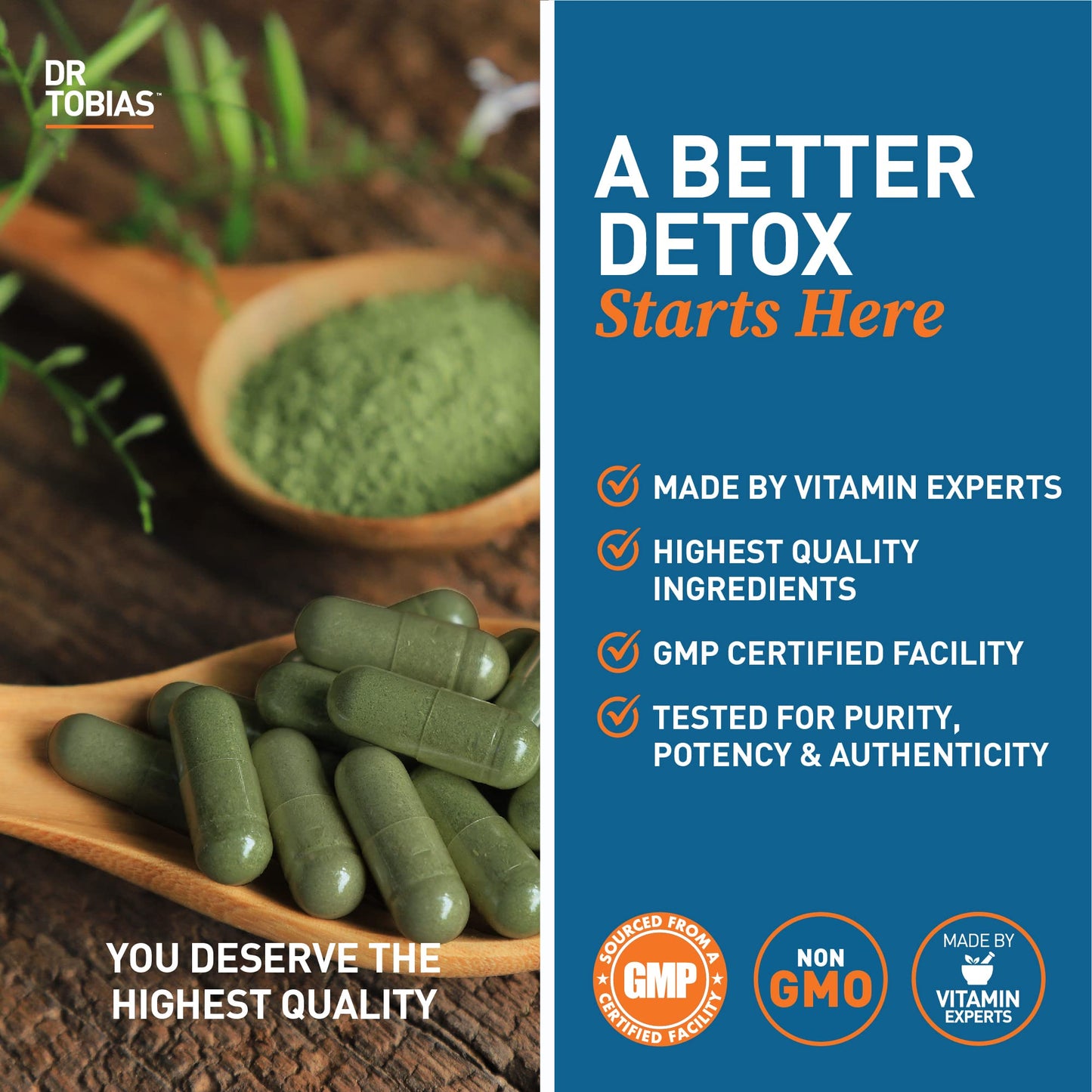 Dr. Tobias Liver 21 Day Cleanse, Herbal Liver Detox Cleanse, 63 Vegetable Capsules (3 Daily)