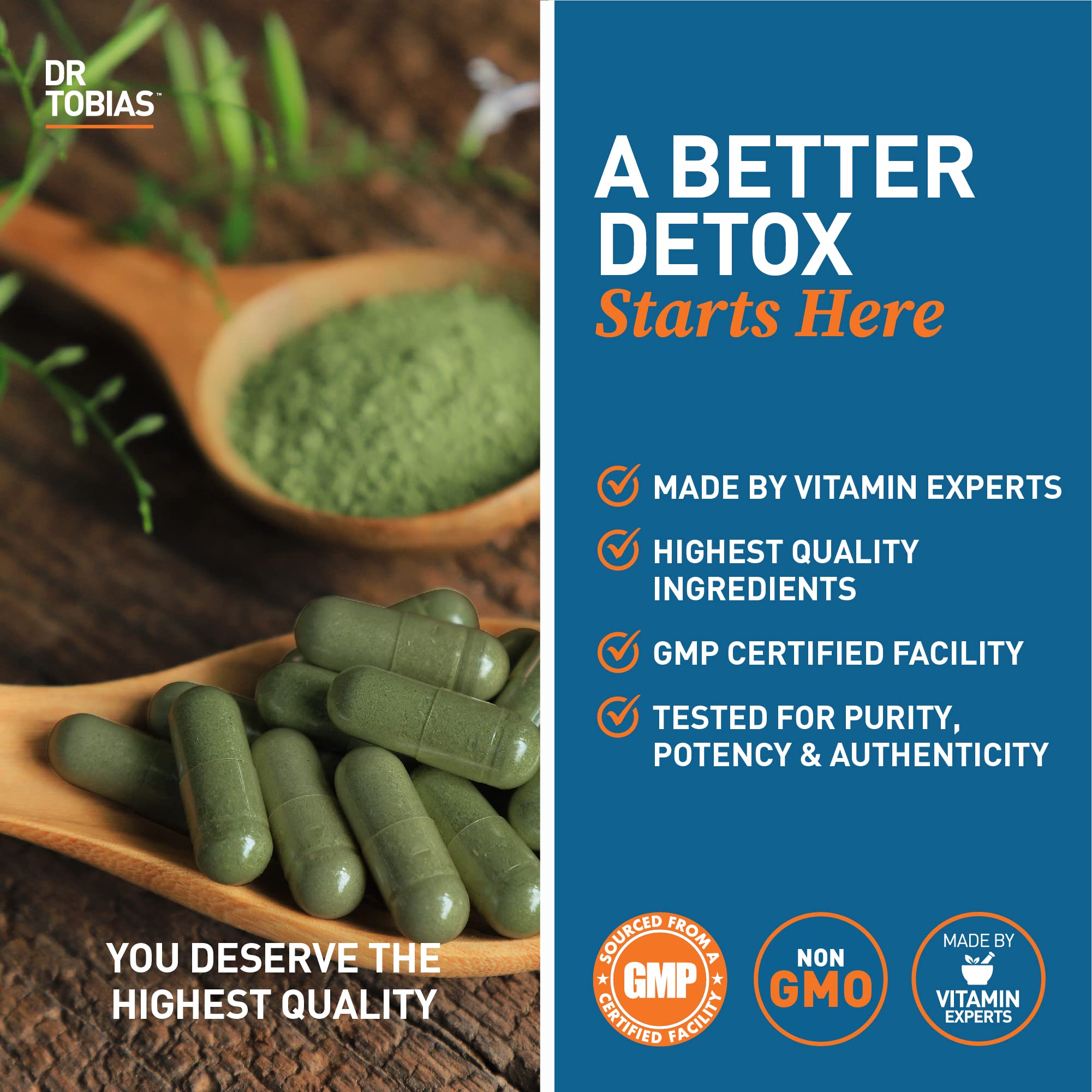 Dr. Tobias Liver 21 Day Cleanse, Herbal Liver Detox Cleanse, 63 Vegetable Capsules (3 Daily)