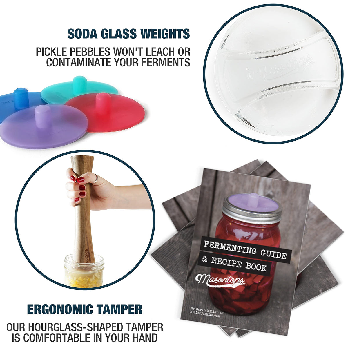 Masontops Complete Mason Jar Fermentation Kit