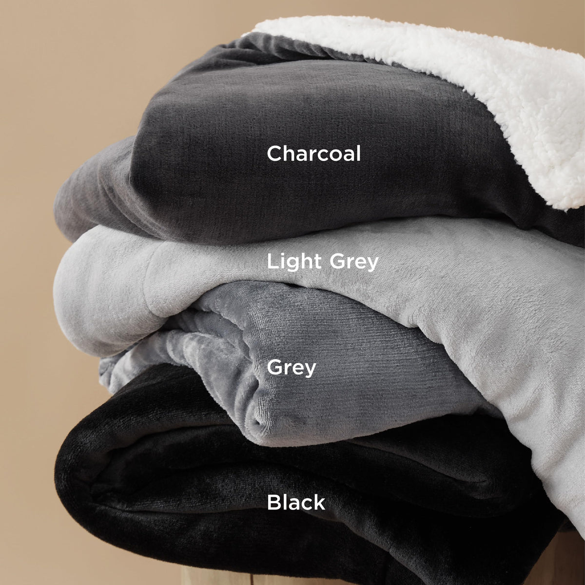 Bedsure Sherpa Fleece Throw Blanket
