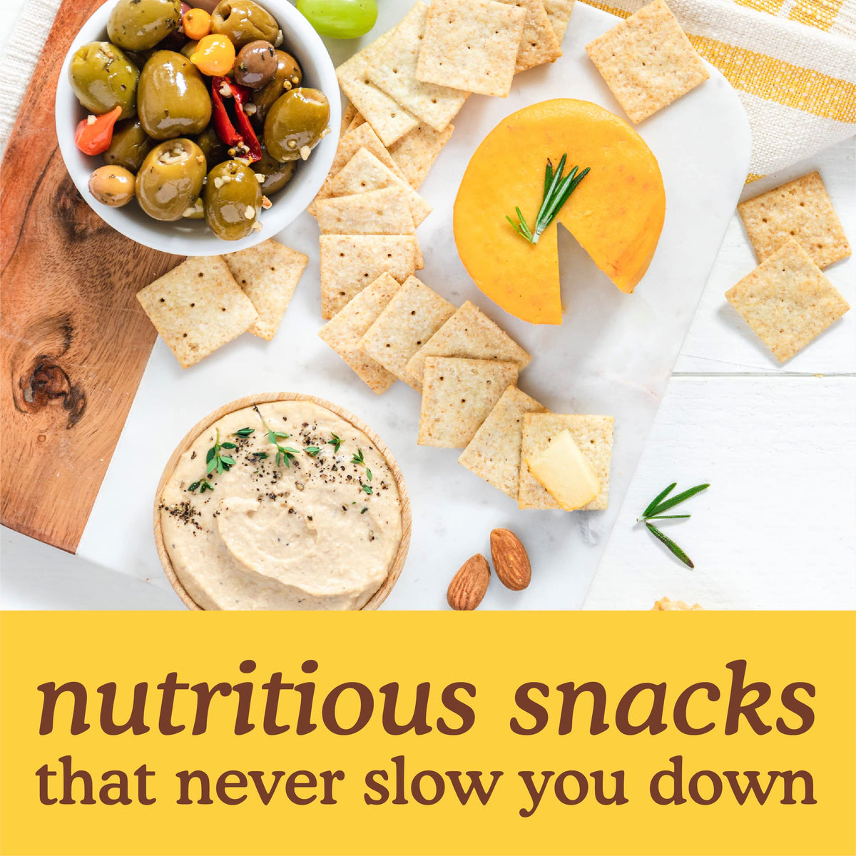 Simple Mills Almond Flour Crackers, Family Size, Fine Ground Sea Salt