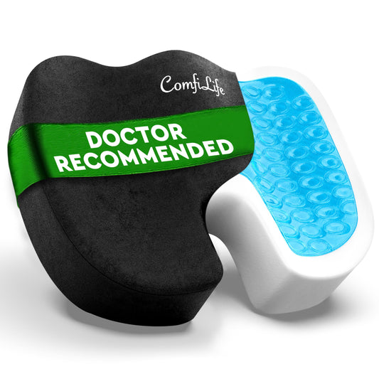 ComfiLife Premium Gel & Memory Foam Seat Cushion
