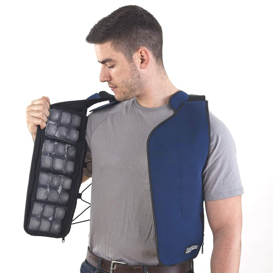 FlexiFreeze Personal Series Ice Vest (Zipper Closure)