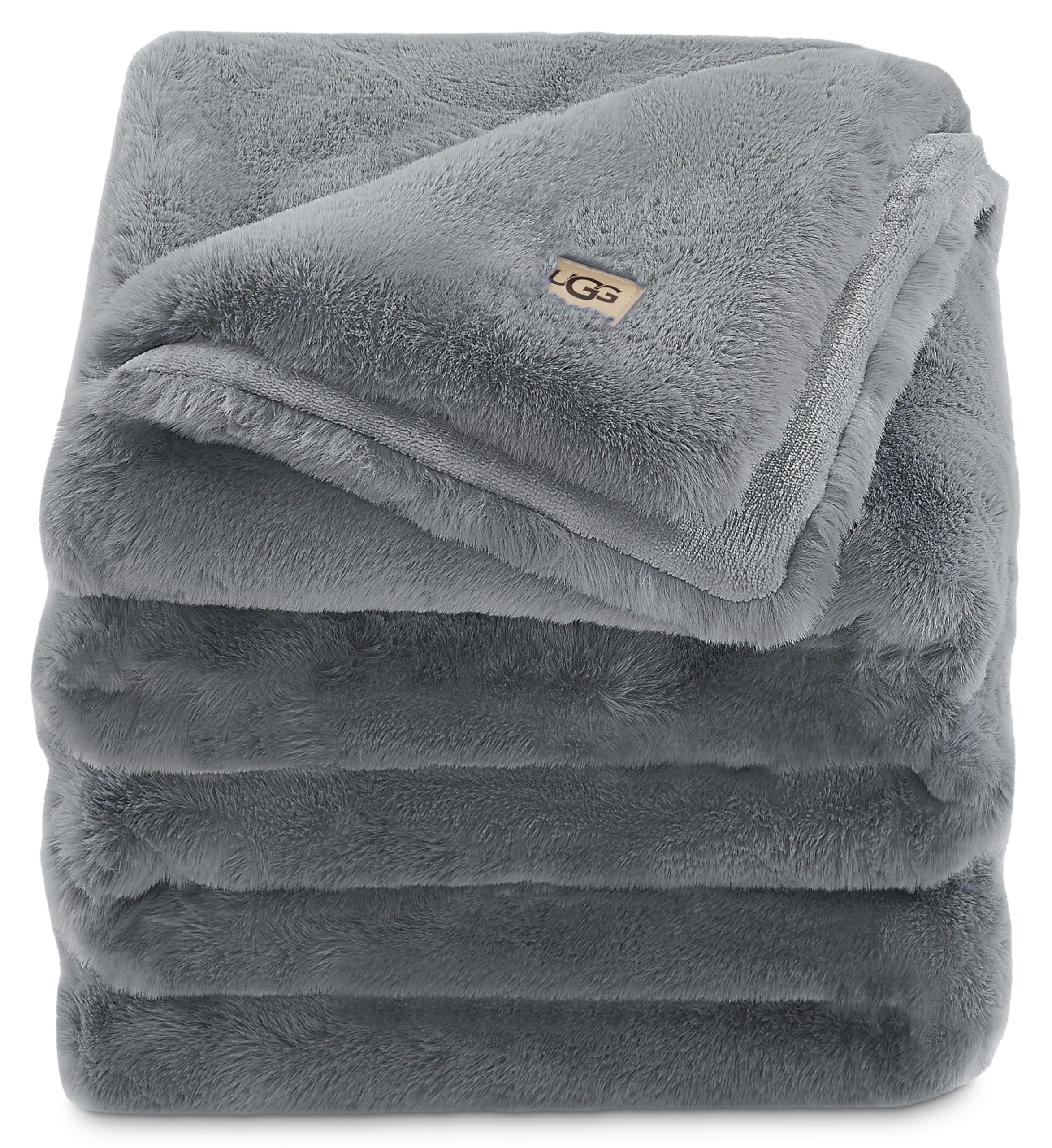 UGG Euphoria Plush Faux Fur Throw Blanket